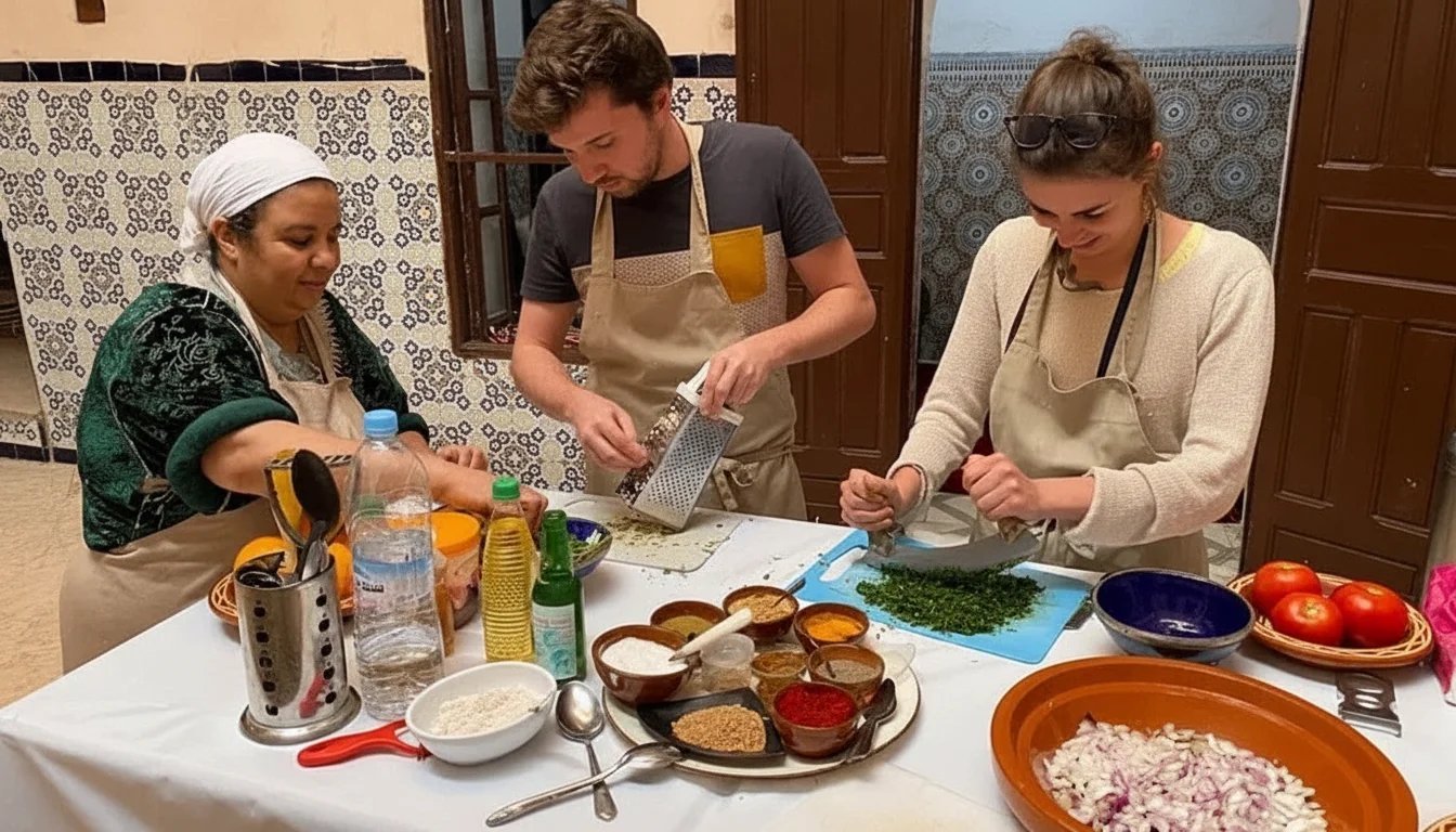 Tajine and mint-tea cooking workshop — Tour photograph 2