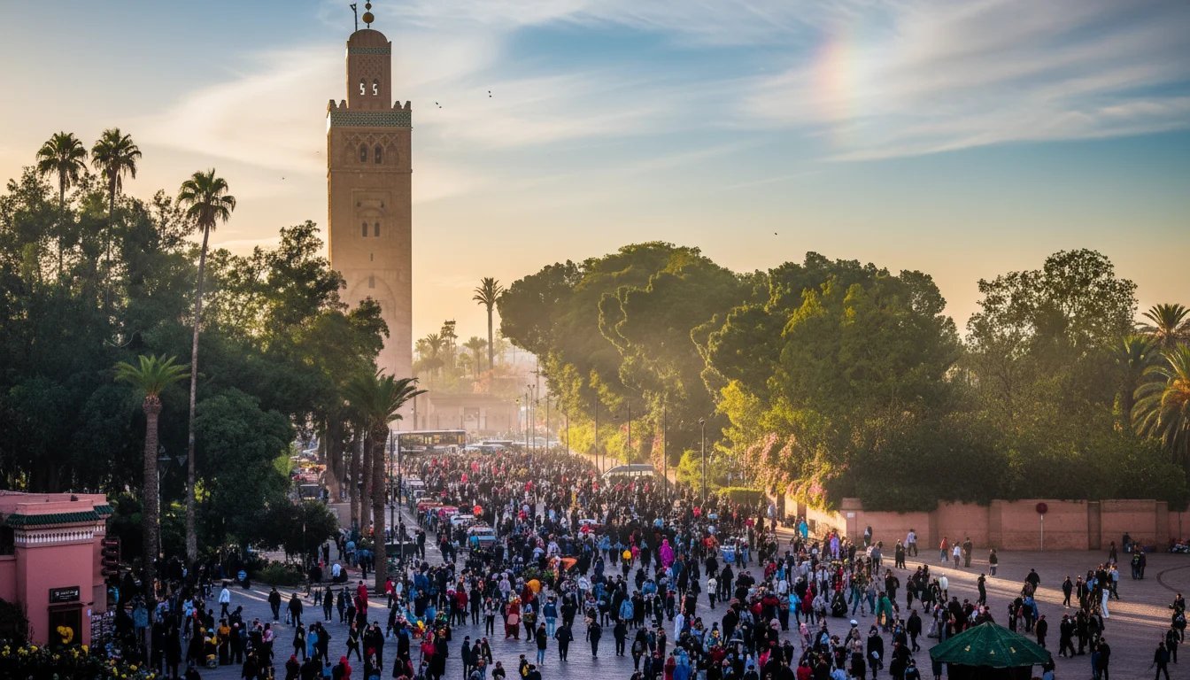 Marrakech medina day with return transfers