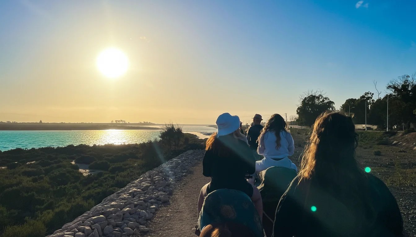 Sunset camel outing with barbecue supper — Tour photograph 3