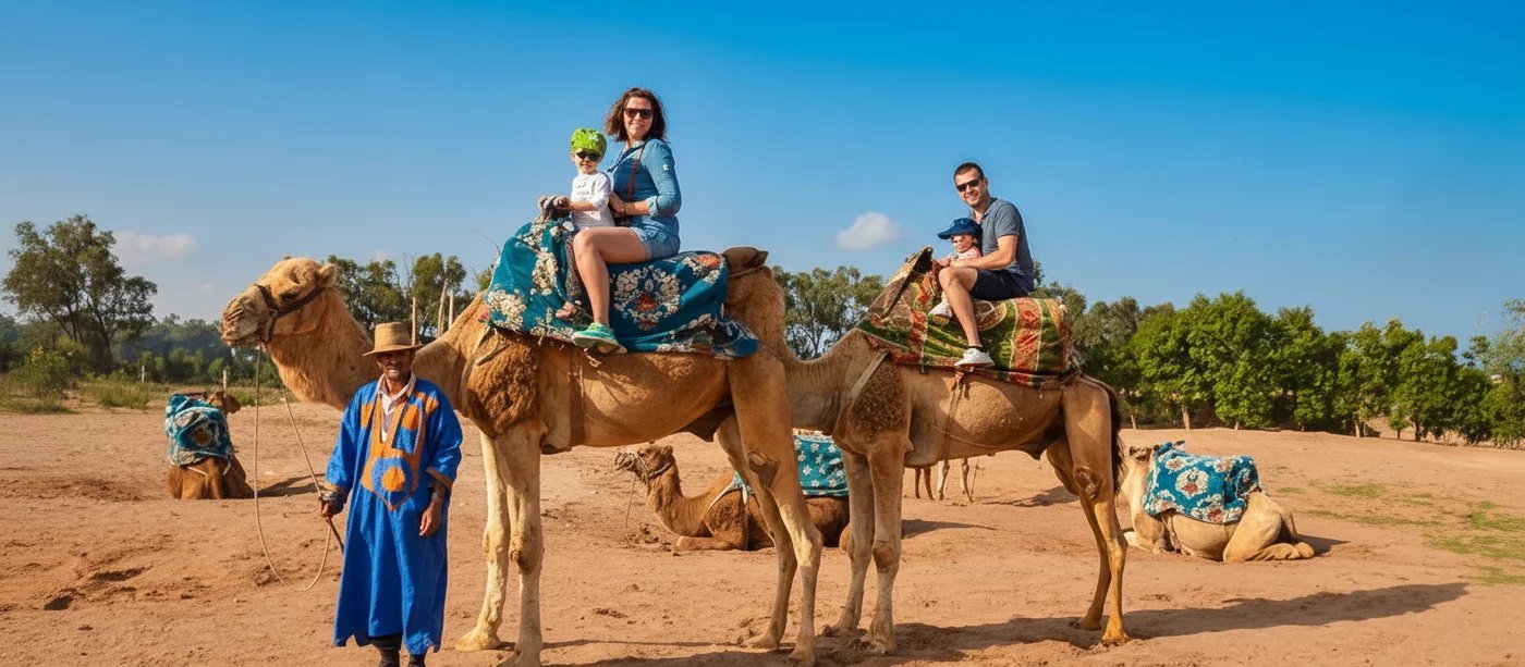 Sunset camel outing with barbecue supper — Tour photograph 2