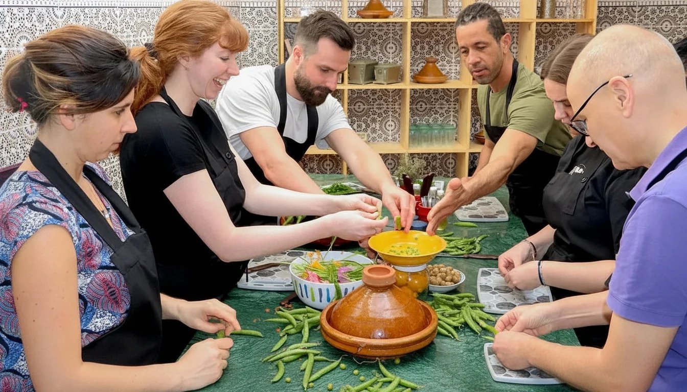 Tajine and mint-tea cooking workshop