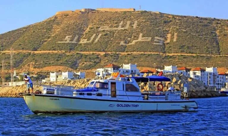 Boat trip in agadir