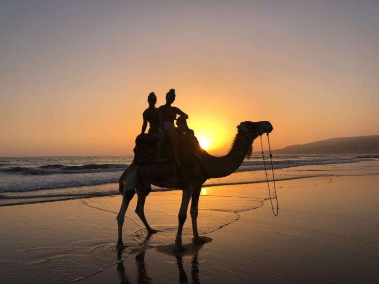 agadir camel riding sunset Agadir Travel Excursions